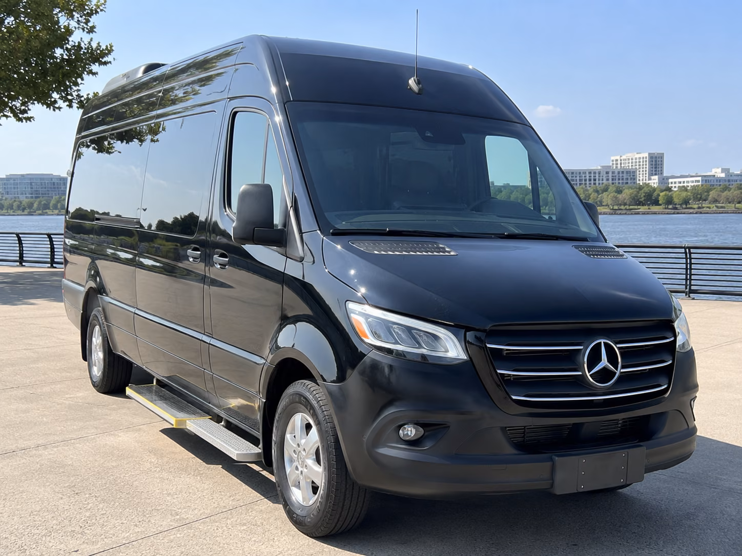 mckinney parking shuttle and park and ride bus rentals
