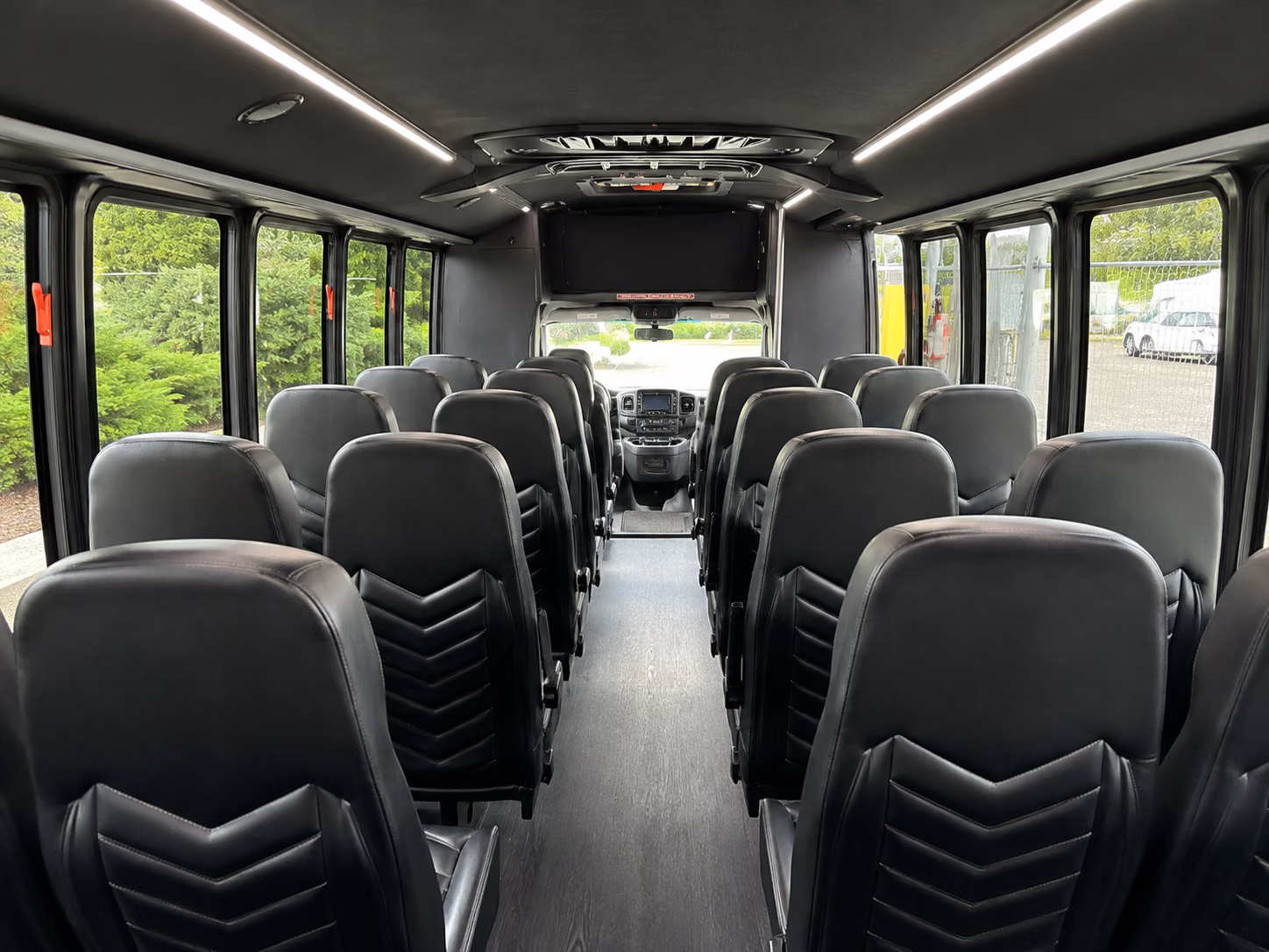 the bus type and amenities